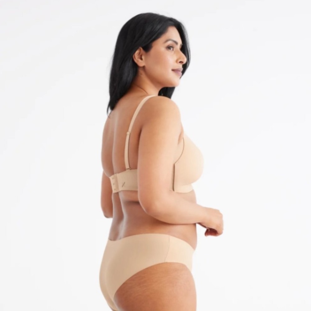 KNIX WingWoman Contour Bra Nude Wireless Sz. 1